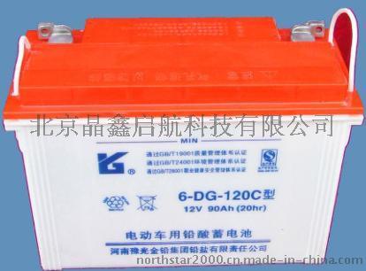 豫光6-DG-120C电动三轮车、观光游览车、叉车加铅酸蓄电池